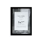 5X7 NEW YORK BLACK Photo Frame