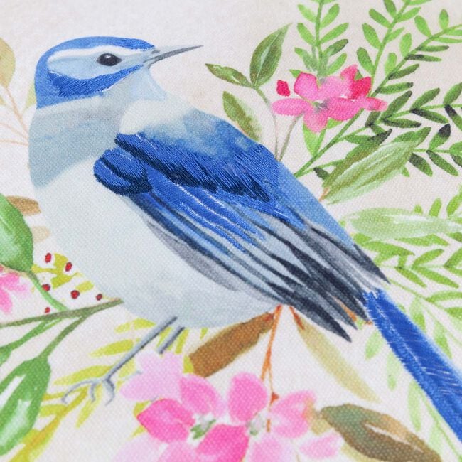 Evans Lichfield Hill Bluebird Cushion 45cm x 45cm