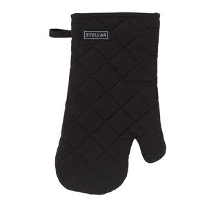 Stellar Single Oven Glove - Black