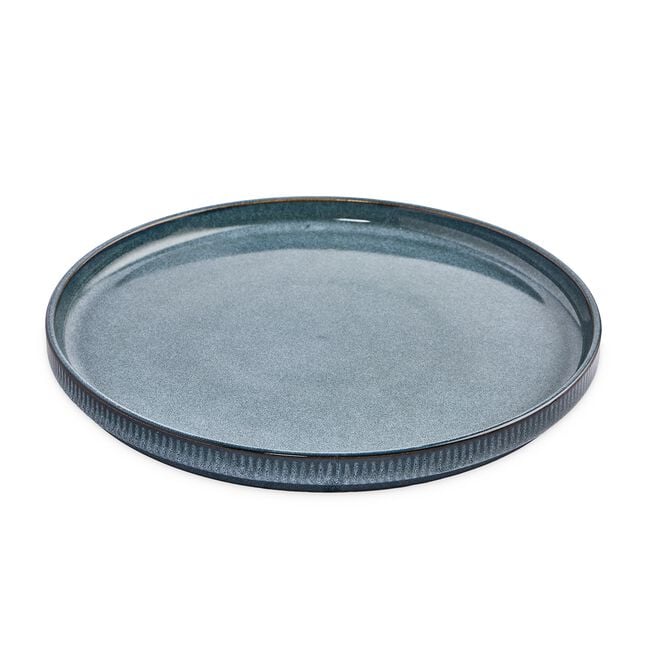 Atelier Ruby Hart Zola Blue Dinner Plate