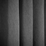 DIM OUT CORDED CHARCOAL 66x72 Curtain