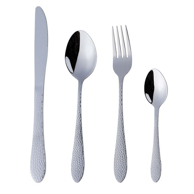 Master Cutler Hammered 16 Piece Cutlery Set