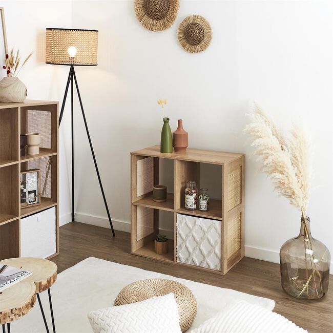 Bali Modular Storage Unit - 4 Compartment