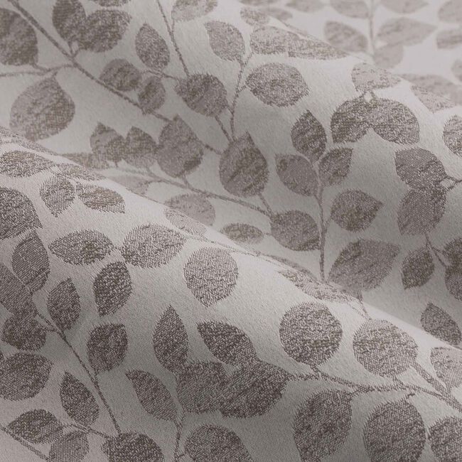 WYLDER GRACE LEAF 168X137 MIST GREY Curtain