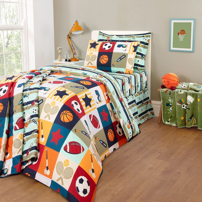 JUNIOR BED DUVET COVER Multi-Sport