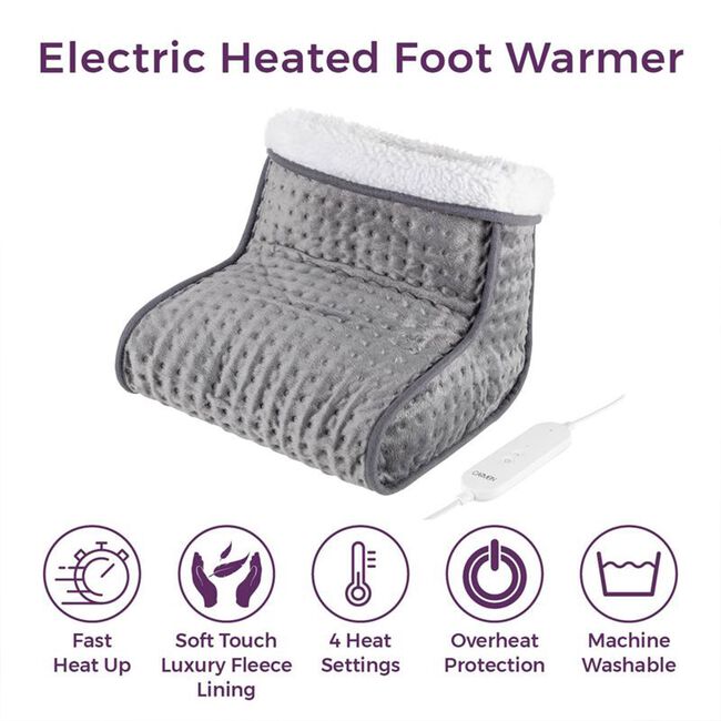 Carmen Electric Heated Foot Warmer 