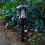 Deluxe Solar Coach Post Stake Light