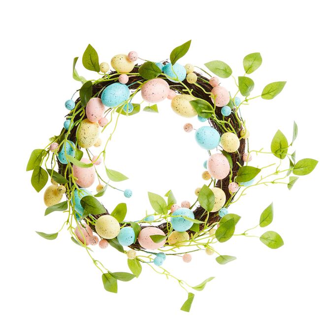 Easter Egg Wreath