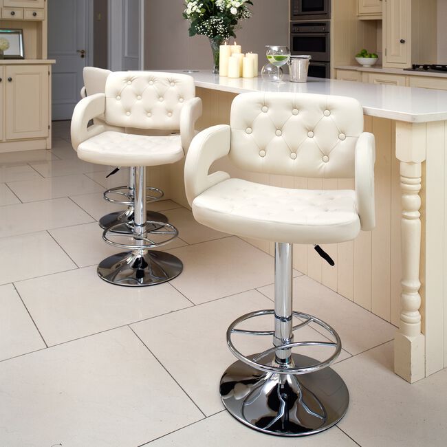 CLARENDON Barstool Cream