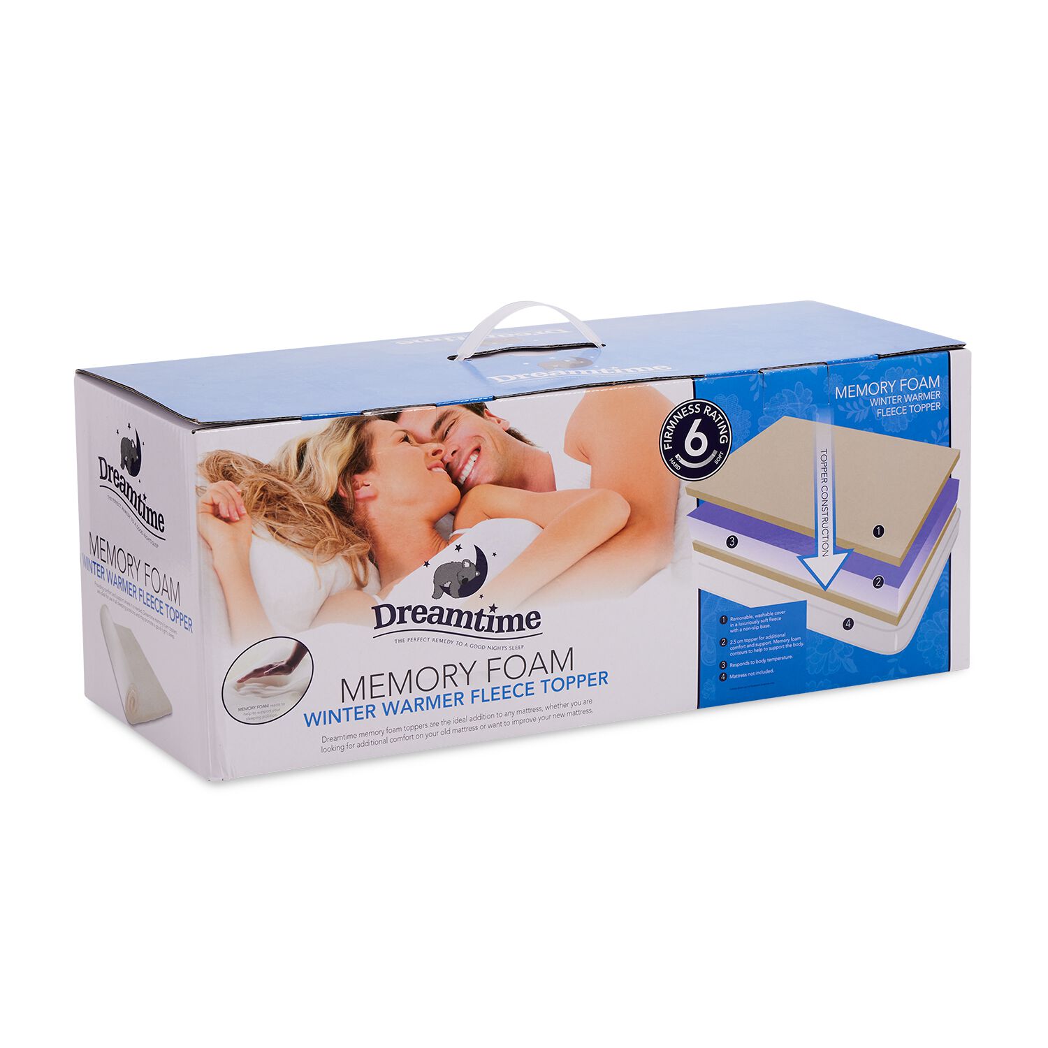 Cosy Comfort Memory Foam Mattress Topper Home Store More