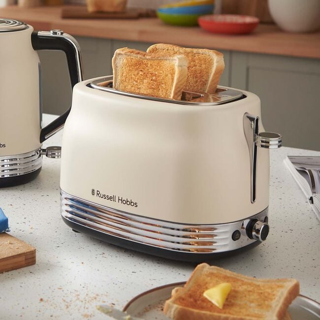 Russell Hobbs Hanley Jasmine 2 Slice Toaster