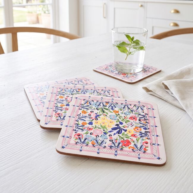 Cath Kidston Harmony Ditsy 4Pk Coasters