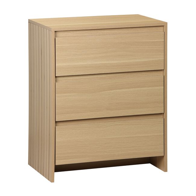 Fairmont Oak 3 Drawer Cabinet
