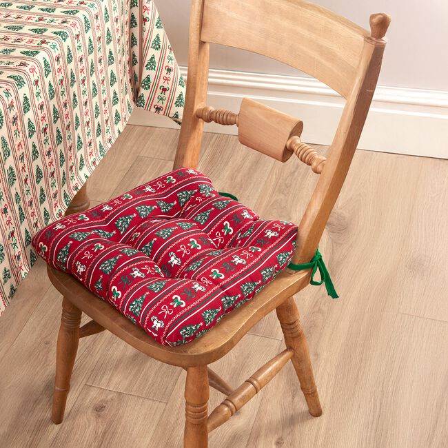 Festive Wrapping Seat Pad