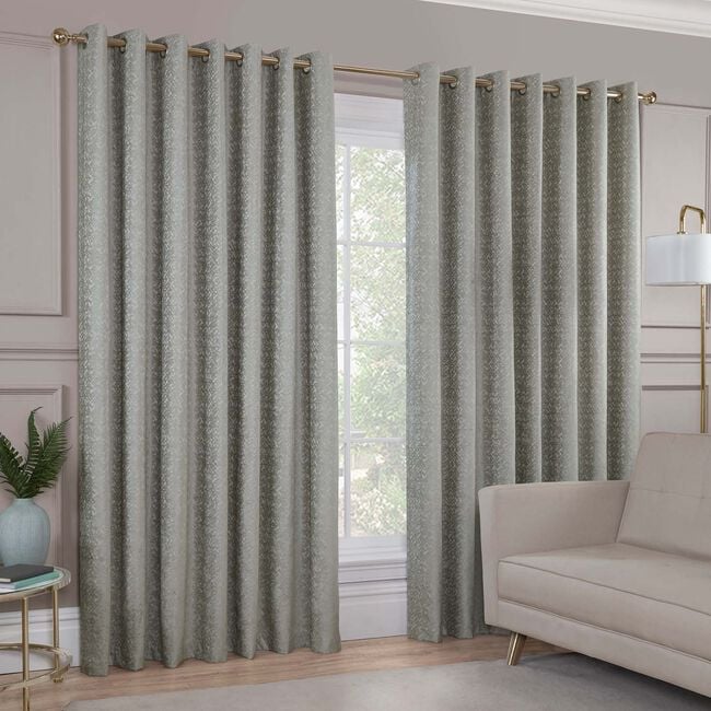 BLACKOUT & THERMAL RUSTIC SAGE 66x54 Curtain