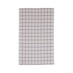 Multi Check Tea Towel - Mocha