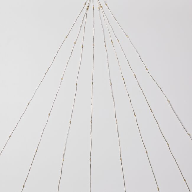 224 LED Wall Silhouette Christmas Tree Lights