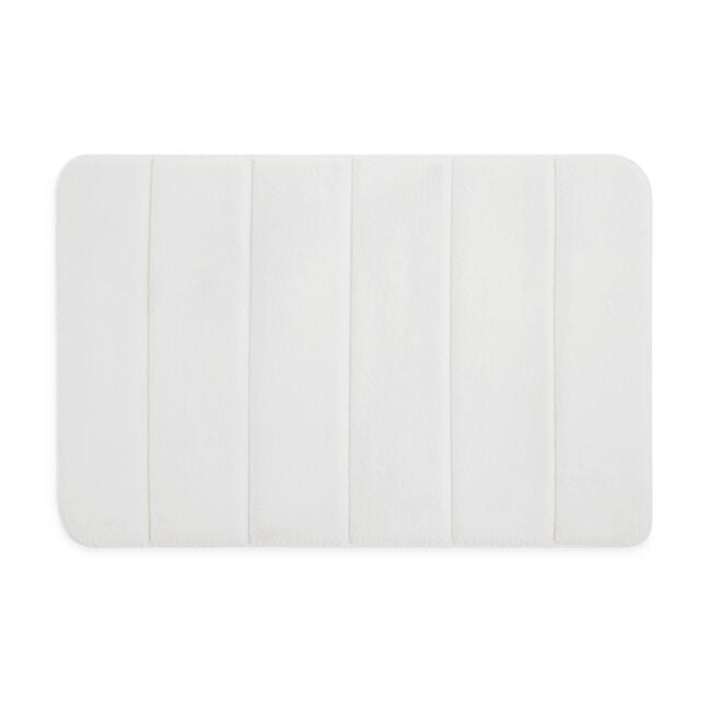 MEMORY FOAM WHITE 40x60 Bath Mat