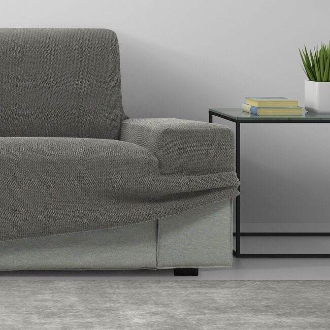TWO WAY SUPER STRETCH SILVER 2 Seater Sofa Cover