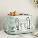 DEVON EUCALYPTUS 4 Slice Toaster