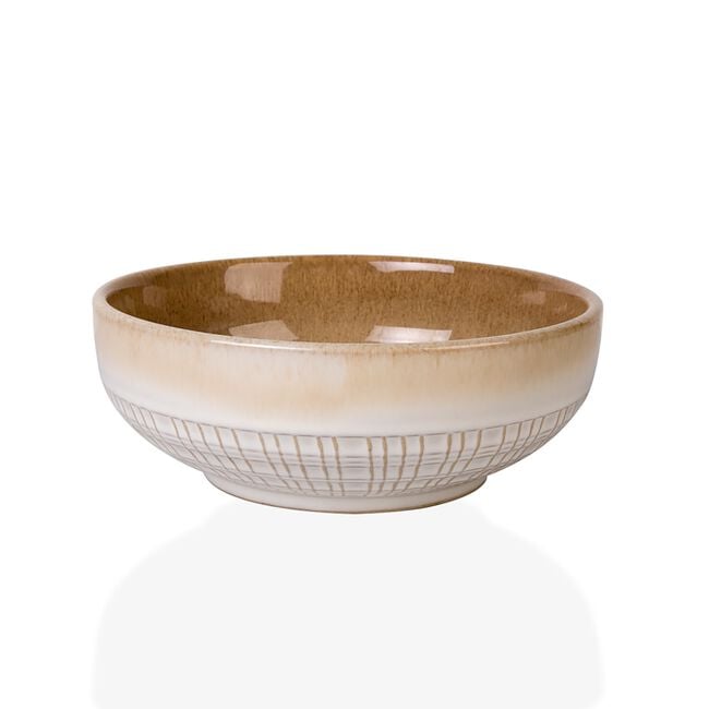 Heritage Textured Camel Bowl
