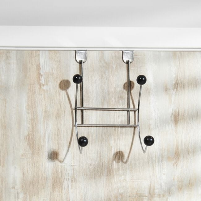 Over The Door 4 Hook Coat Hanger