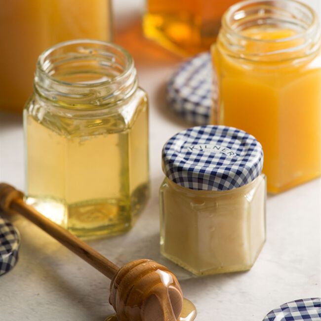 KILNER HEXAGON 0.11L Twist Top Jar