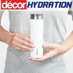 DECOR WHITE S/STEEL 300ml Vacuum Flask