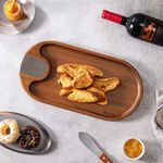 FIESTA HOME ACACIA Large Snack & Dip Tray