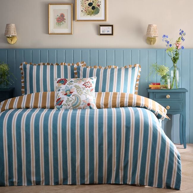DOUBLE DUVET COVER Appletree Eloise Stripe