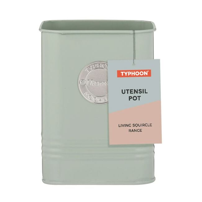 Typhoon Living Squircle Mint Utensil Pot