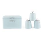SALTER RETRO BLUE 4 Piece Storage Set