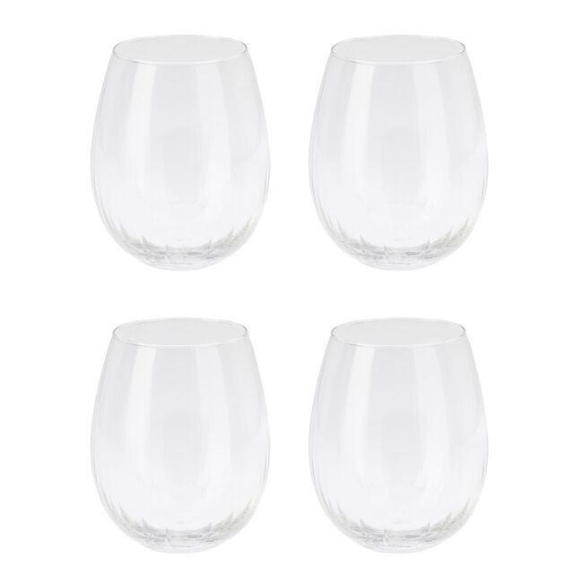 Excellent Houseware Mirage Glass Tumbler Set Of 4