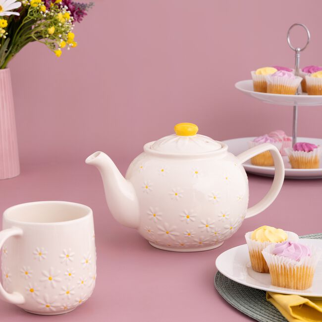 Prince & Kensington Daisy 6 Cup Teapot