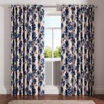 TED BAKER MIGNIGHT GARDEN LINED 66X72 Curtains 