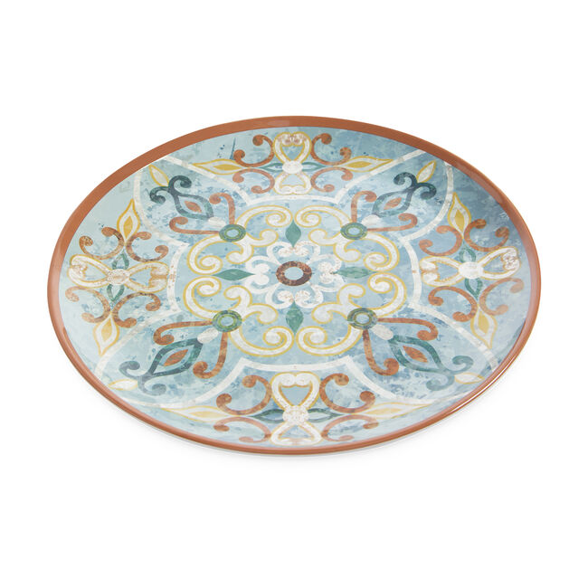 Sardinia Plastic Dinner Plate