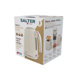 SALTER RETRO CREAM 1.7L Kettle