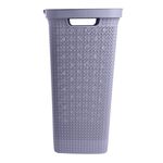 EZY STORAGE MODE 57L LILAC Laundry Hamper