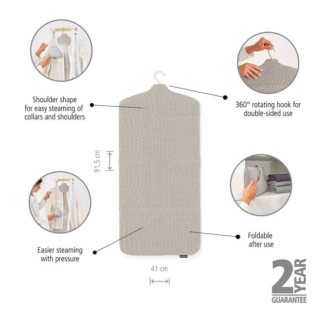 Brabantia Foldable Steam Board Grey