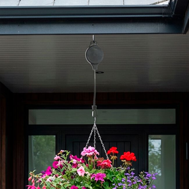 Easy Reach Pulley for Hanging Baskets