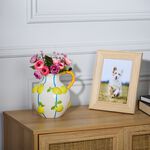 Lemon Ceramic Pitcher Vase