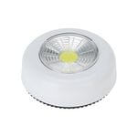 FX Light White Push Light with Remote Control 2PK