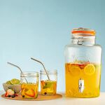 Kilner Clip Top Round Drinks Dispenser 5 Litre
