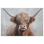 Highland Cow Canvas