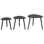 Newport Set of 3 Tables - Black