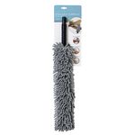 Sophisticlean Bendable Chenille Duster in Grey