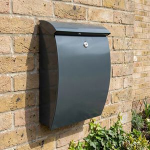 Postplus All Weather Letterbox Grey