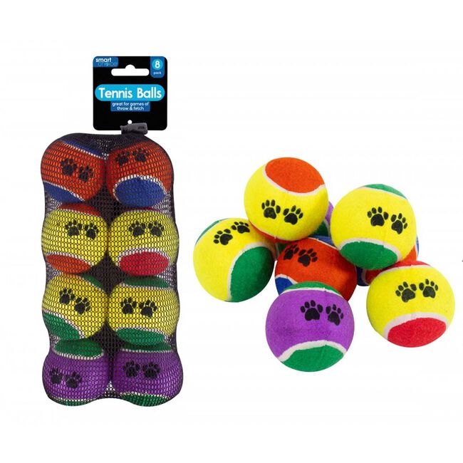 Tennis Balls 6.5cm 8 Pack