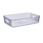 Visage Ribbed Cosmetic Tray Organiser Large