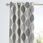 FUSION LENNOX GREY 66X54 Curtain 